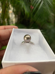Tahitian Pearl Set Ring